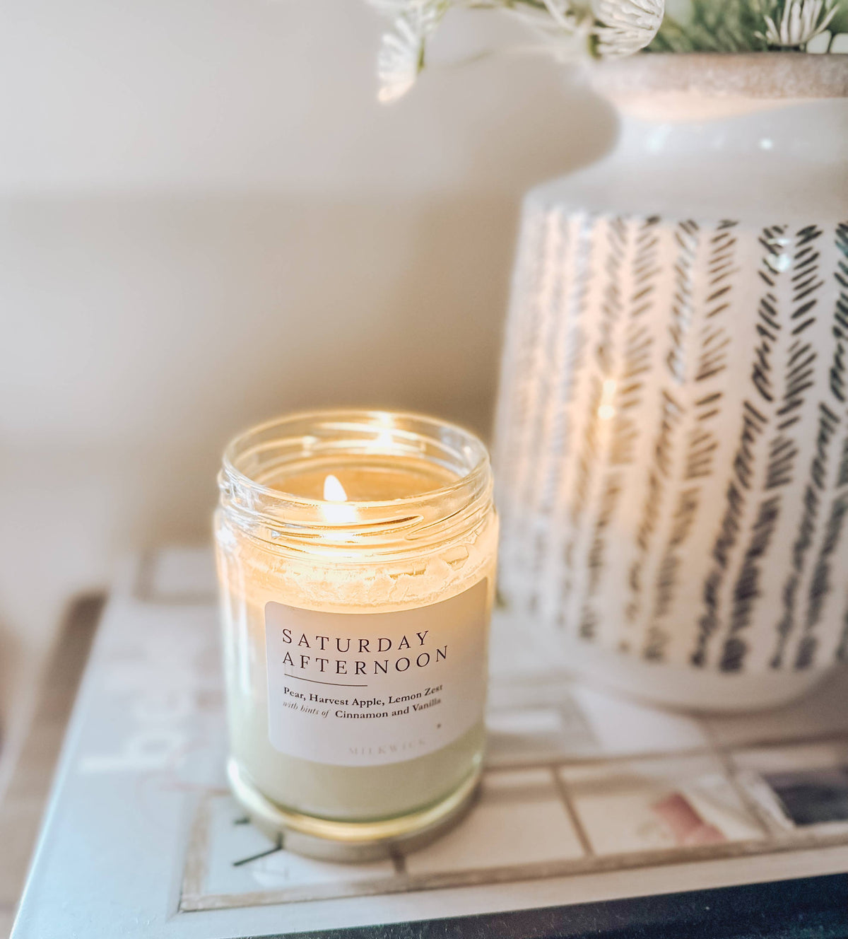 Saturday Afternoon Milkwick Candle