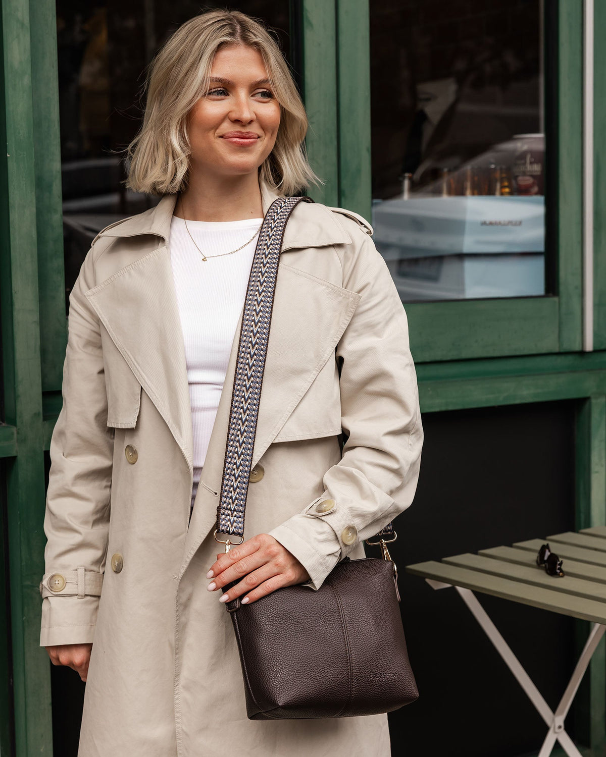 Kasey Crossbody Bag – Chocolate | Slouchy Everyday Crossbody