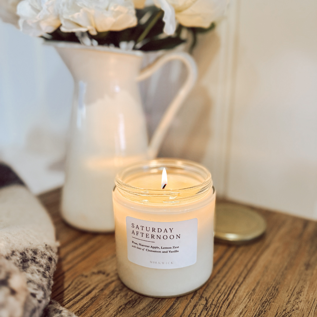 Saturday Afternoon Milkwick Candle