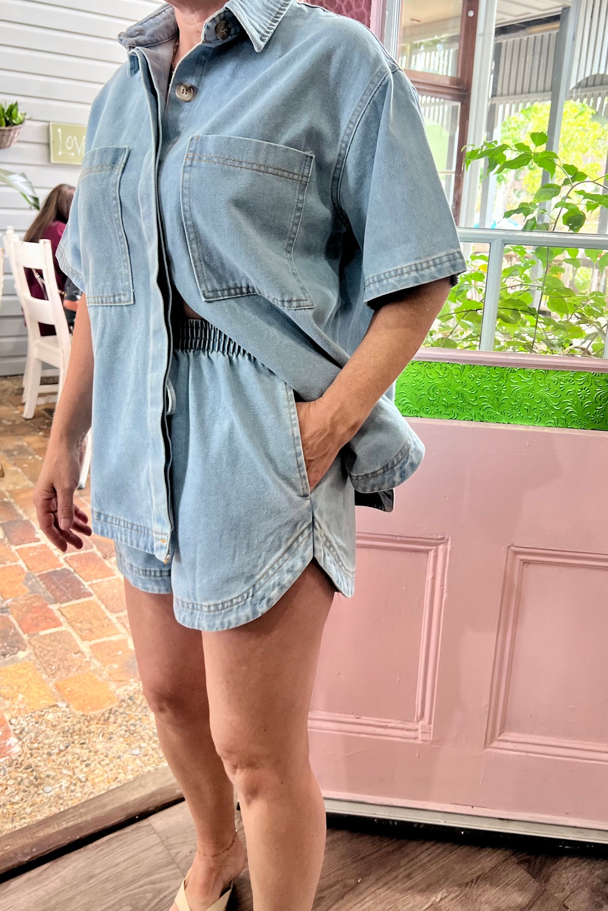 Denim Set By Frankie