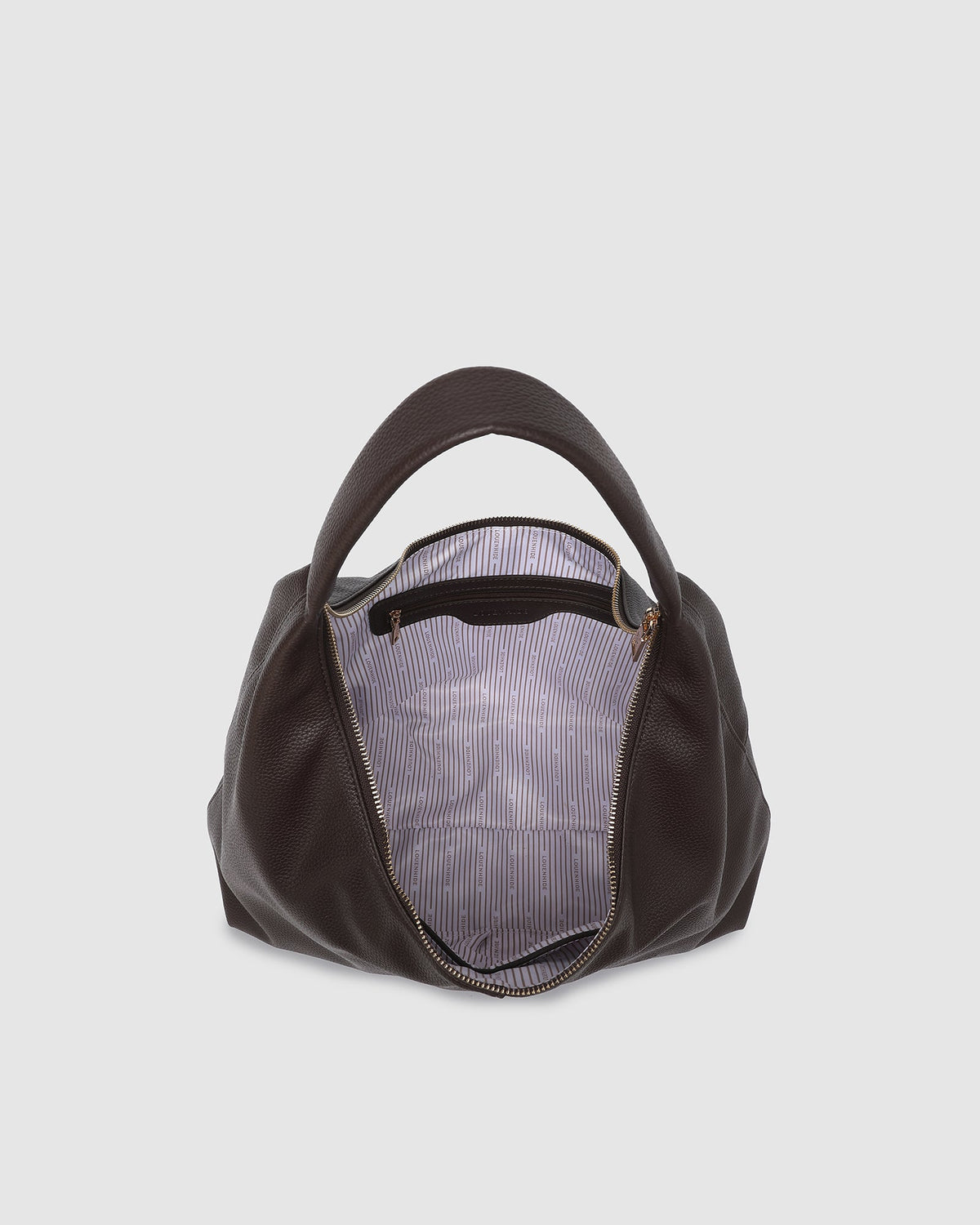 Valentina Slouch Shoulder Bag – Chocolate Oversized Tote