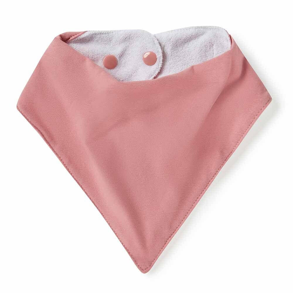 Snuggle Hunny Jewel Pink Dribble Bib – Baby Bandana Bib