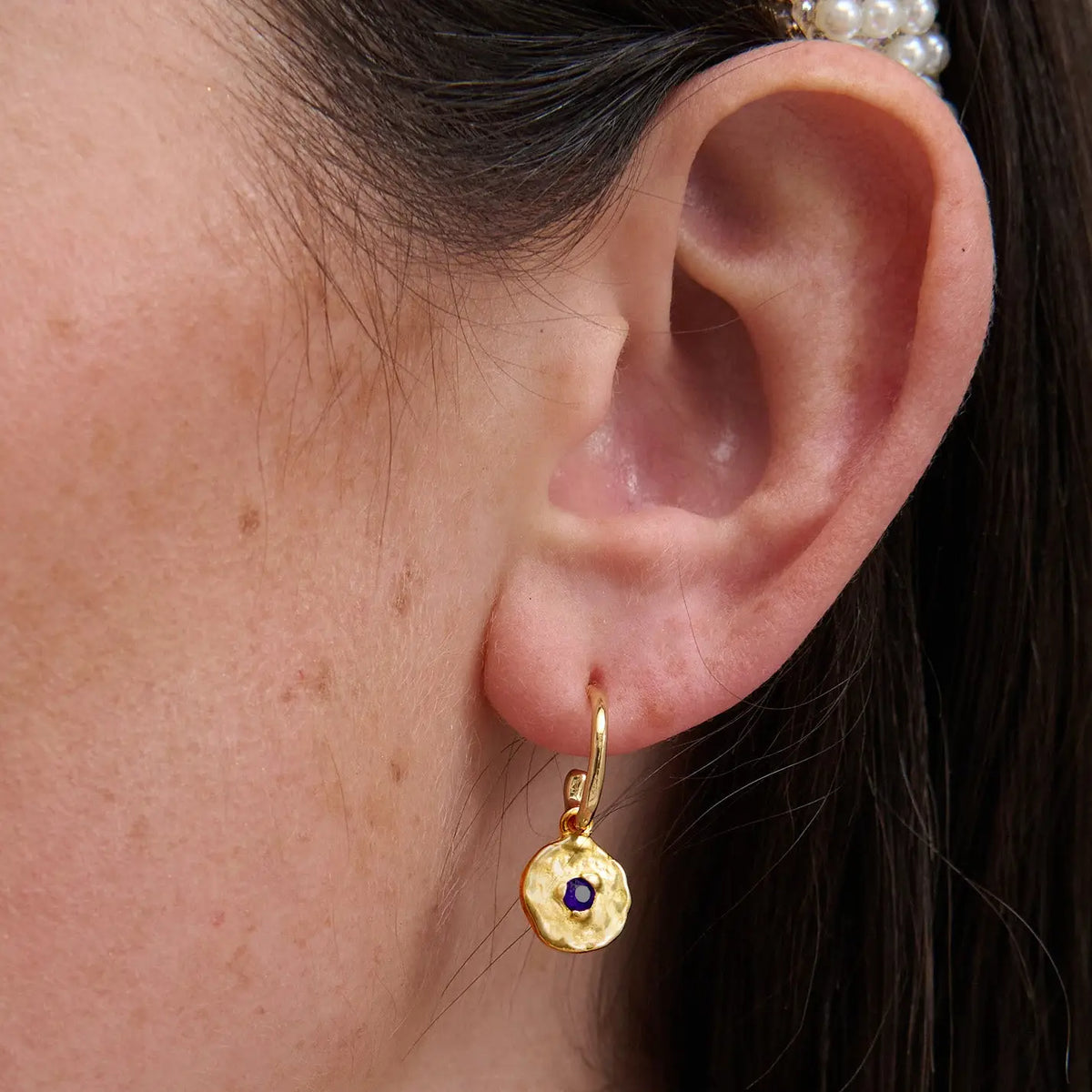 February Birthstone Earrings Amethyst