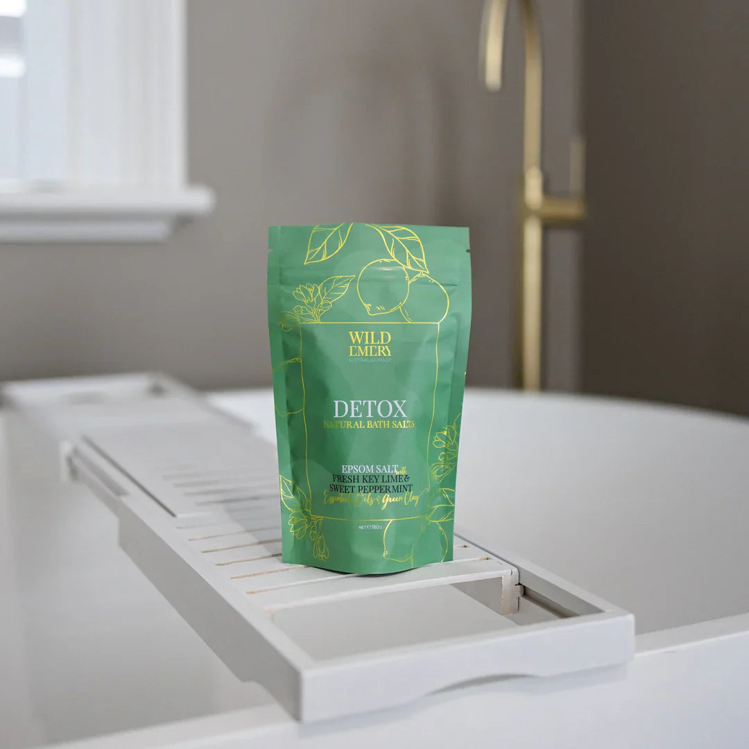 WILD EMERY
DETOX NATURAL BATH SALTS