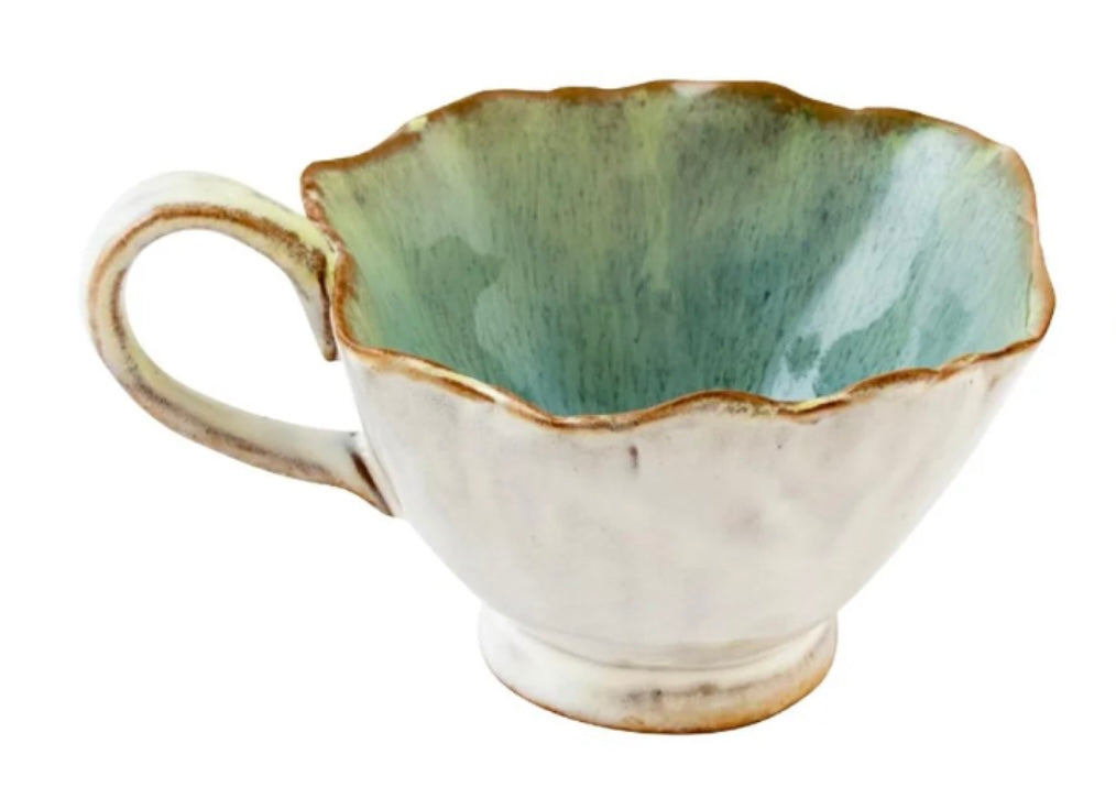 Yuki Stoneware Mug – Seafoam | Reactive Glaze Ceramic Mug