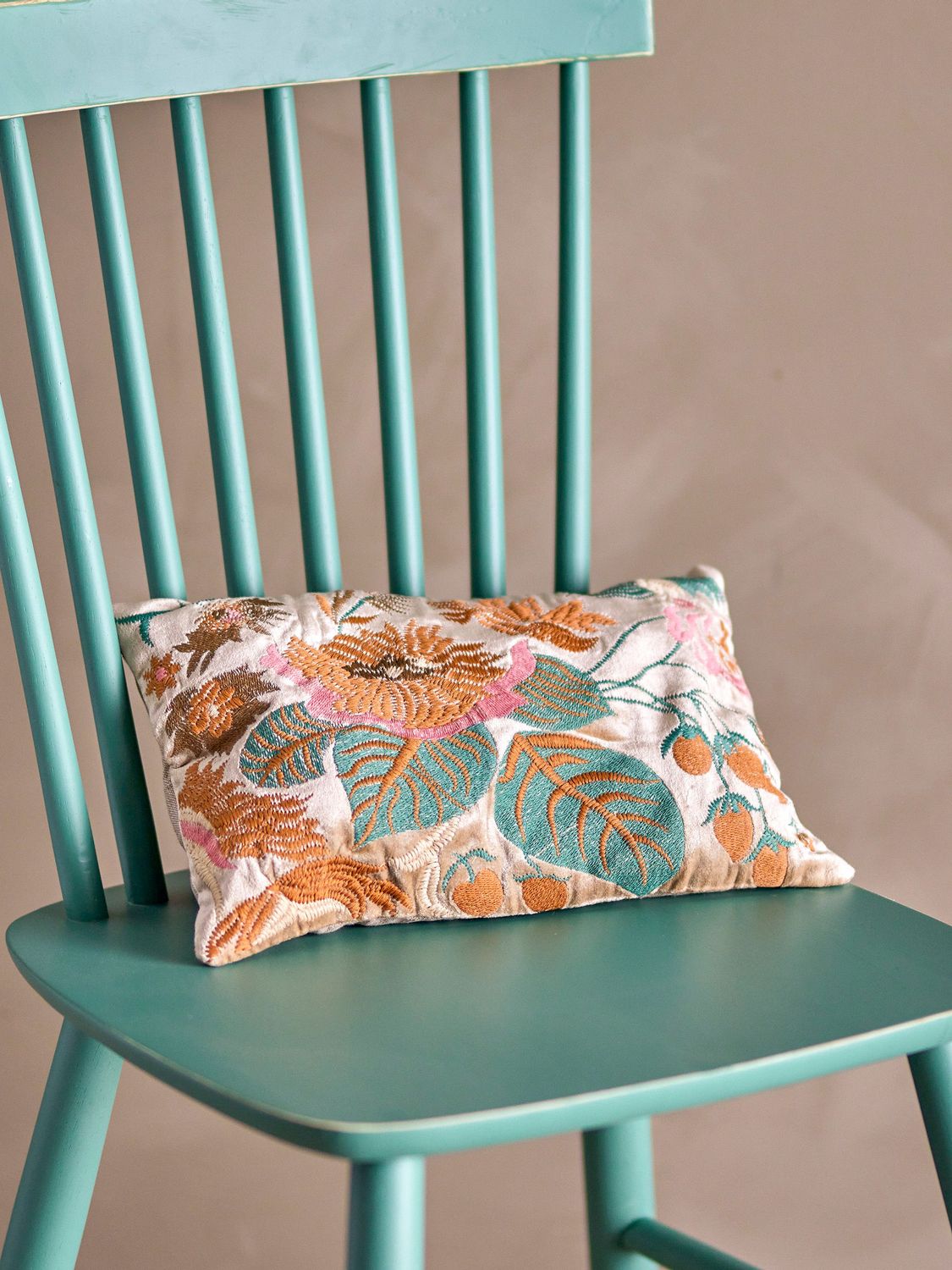 Troon cushion green