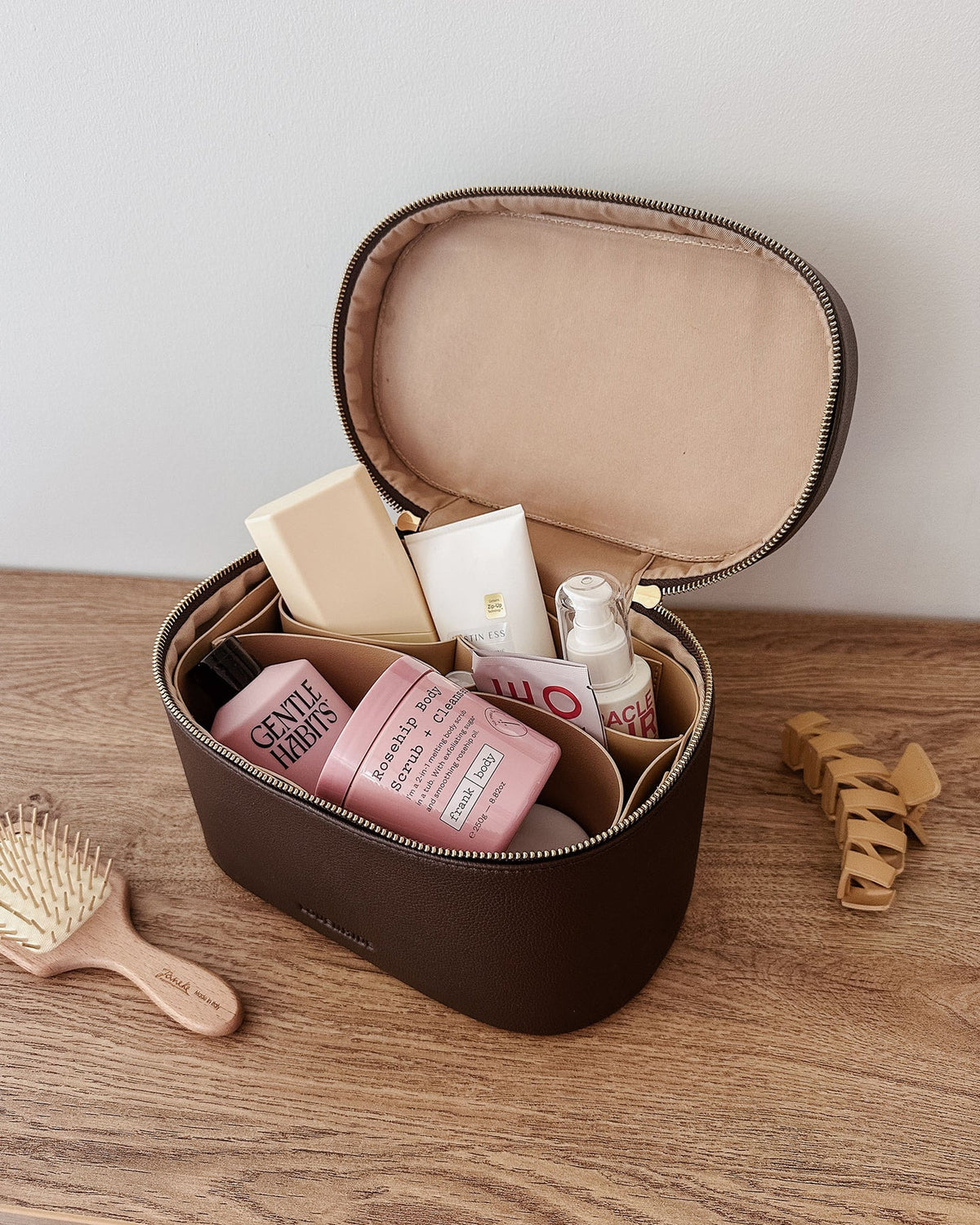 Juliette Vanity Case- Chocolate