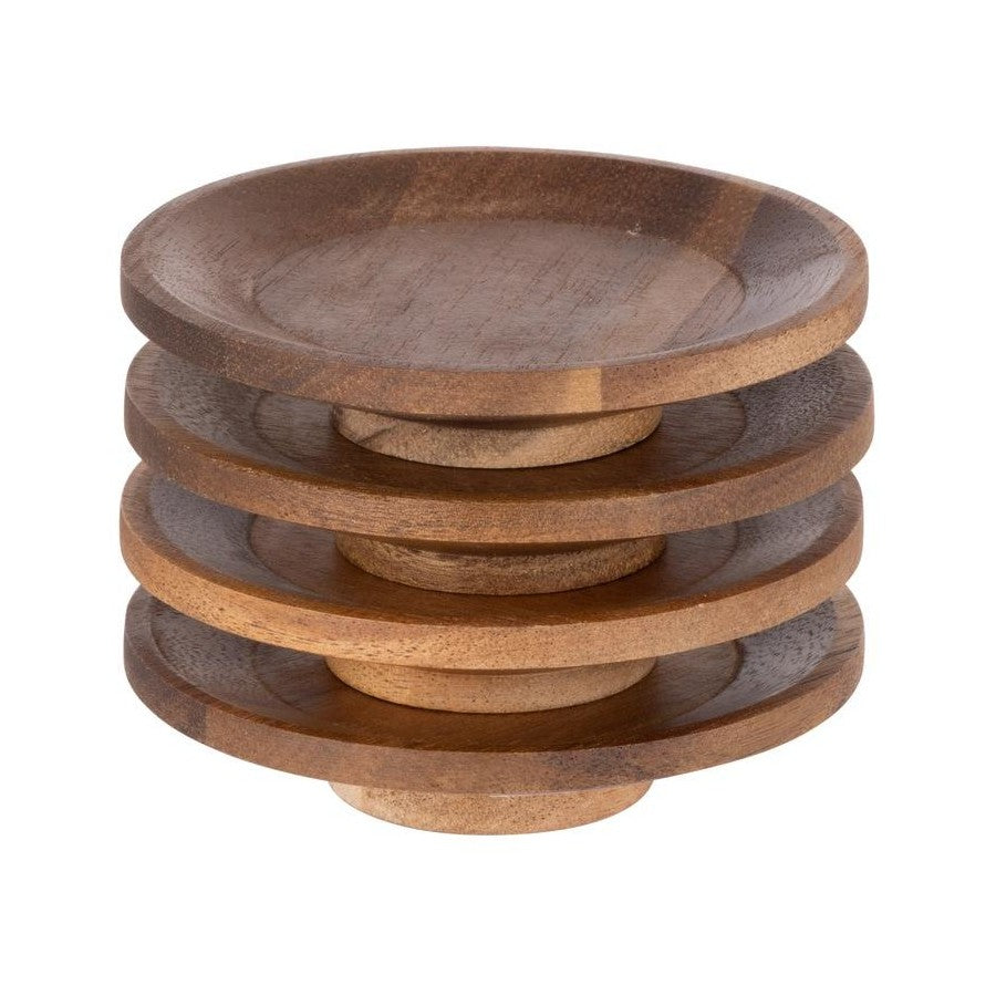 Davis & Waddell Cantina Acacia Wood Drink Toppers