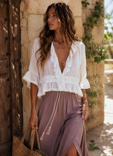 Lace Jenny Top