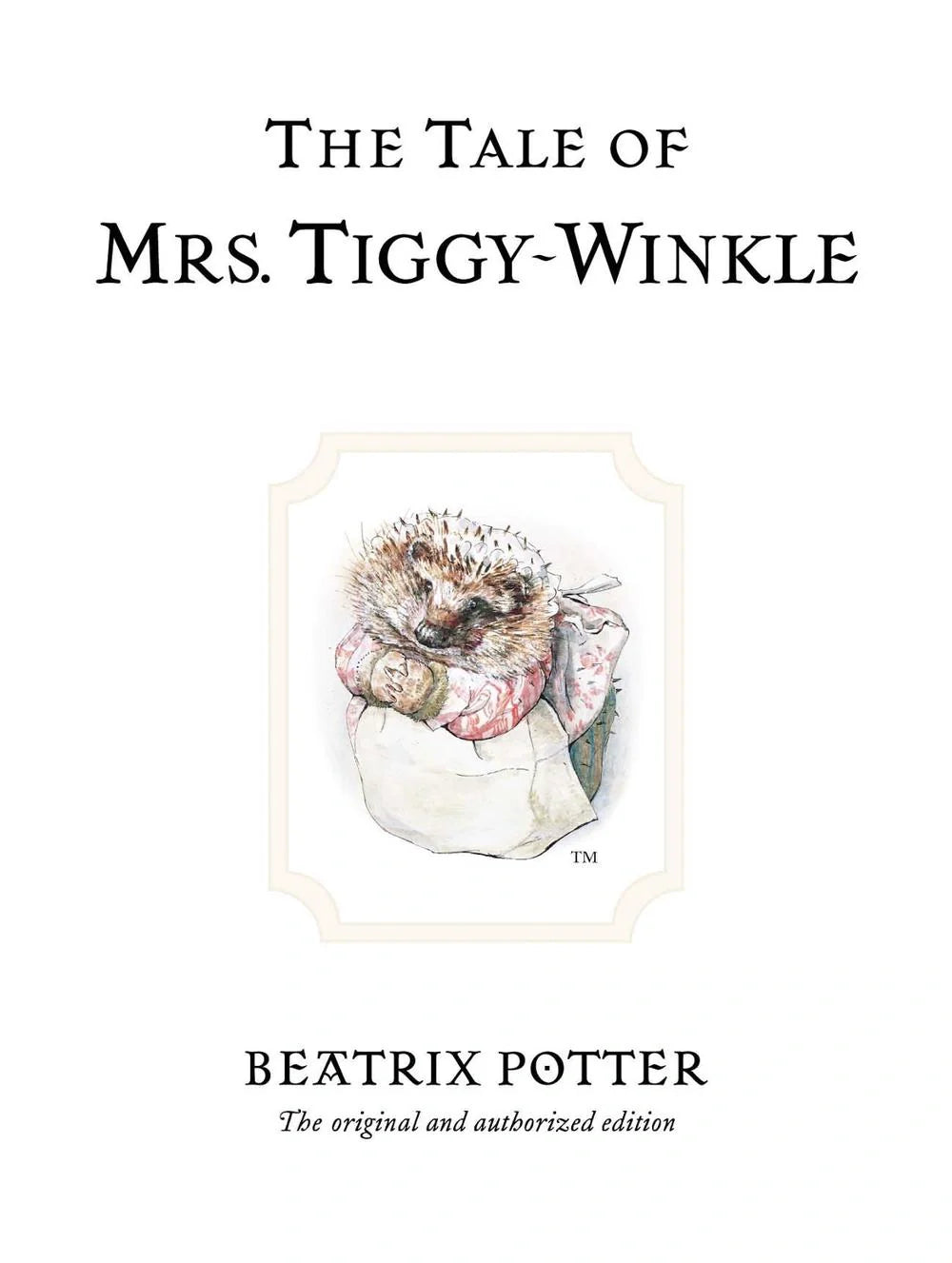 Tale of Mrs Tiggy-Winkle