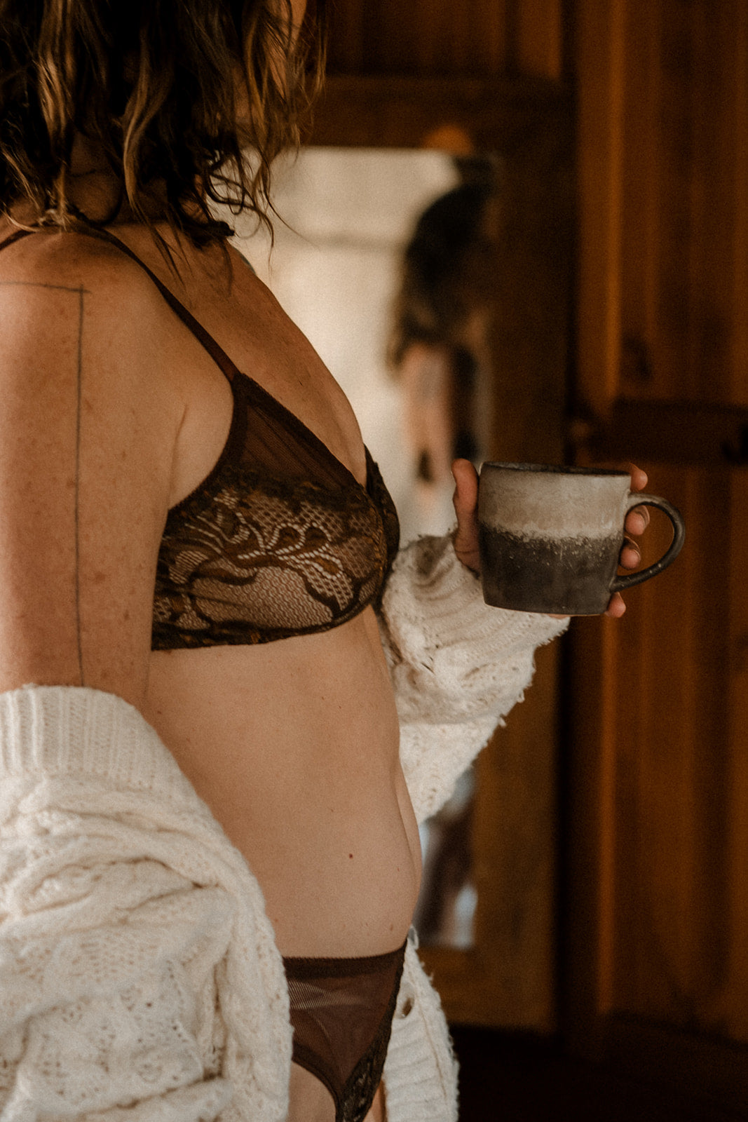 Truffle Belle Lace Bra