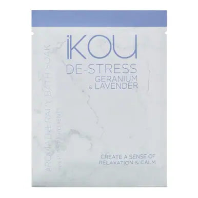 De stress aromatherapy bath soak satchel relaxing bath salts