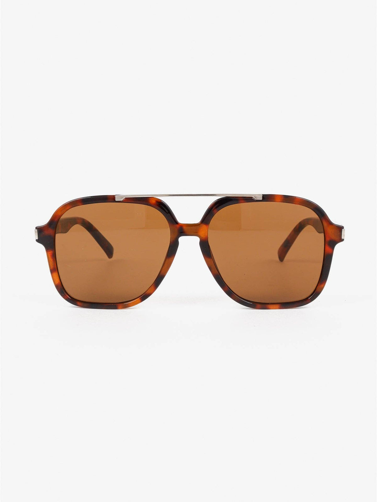 Giselle Aviator Sunglasses in Tortoiseshell