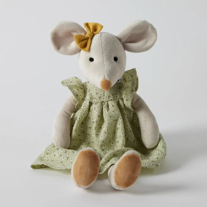 Juliet Mouse plush toy floral dress soft toy for babies