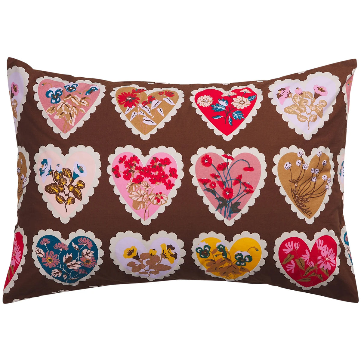 Umber organic cotton pillowcases by Sage x Clare
