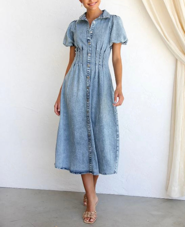 Lottie Denim Dress