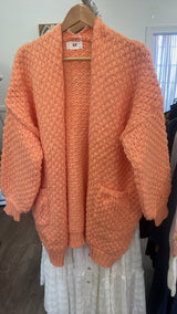 Peach Melba Cardi