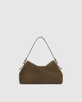 Nicole Suedette Handbag- Olive
