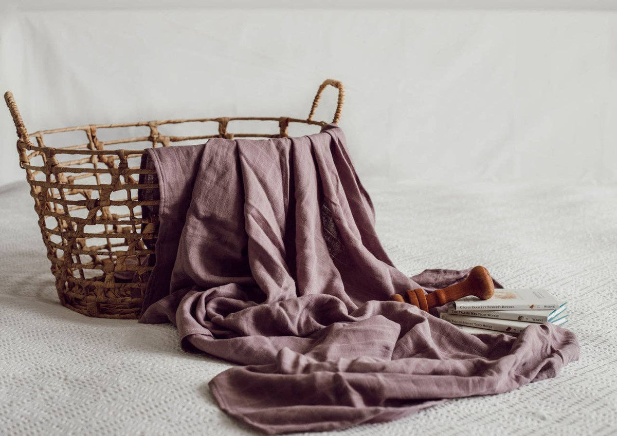 Dusk Organic Muslin Wrap