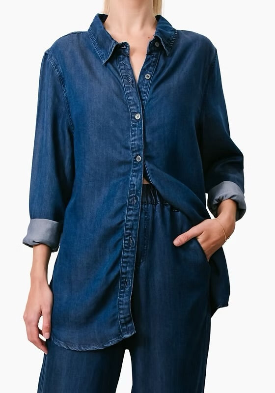 Tencel denim shirt