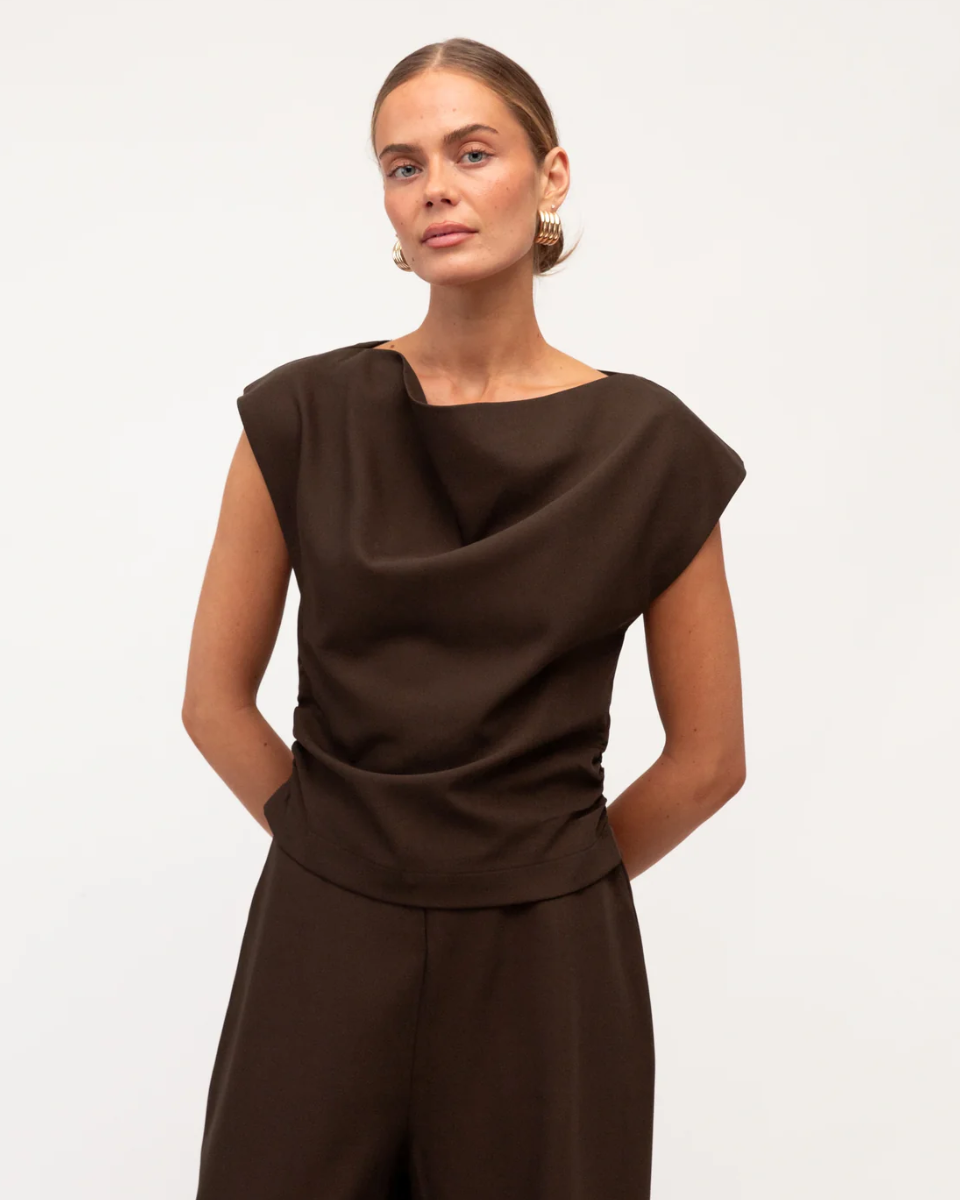 Monica Chocolate Top