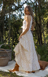 Ditsy Print Maxi Skirt | Women’s Floral Maxi Skirt