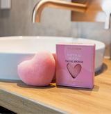 Wild Emery Konjac Facial Sponge – Blush Heart