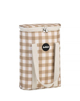 Wine Cooler Bag Olive Check Kollab