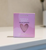 Wild Emery Konjac Facial Sponge – Blush Heart