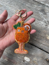 Drink beaded keychain by Zoda