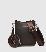 Parker Phone Crossbody Bag Chocolate