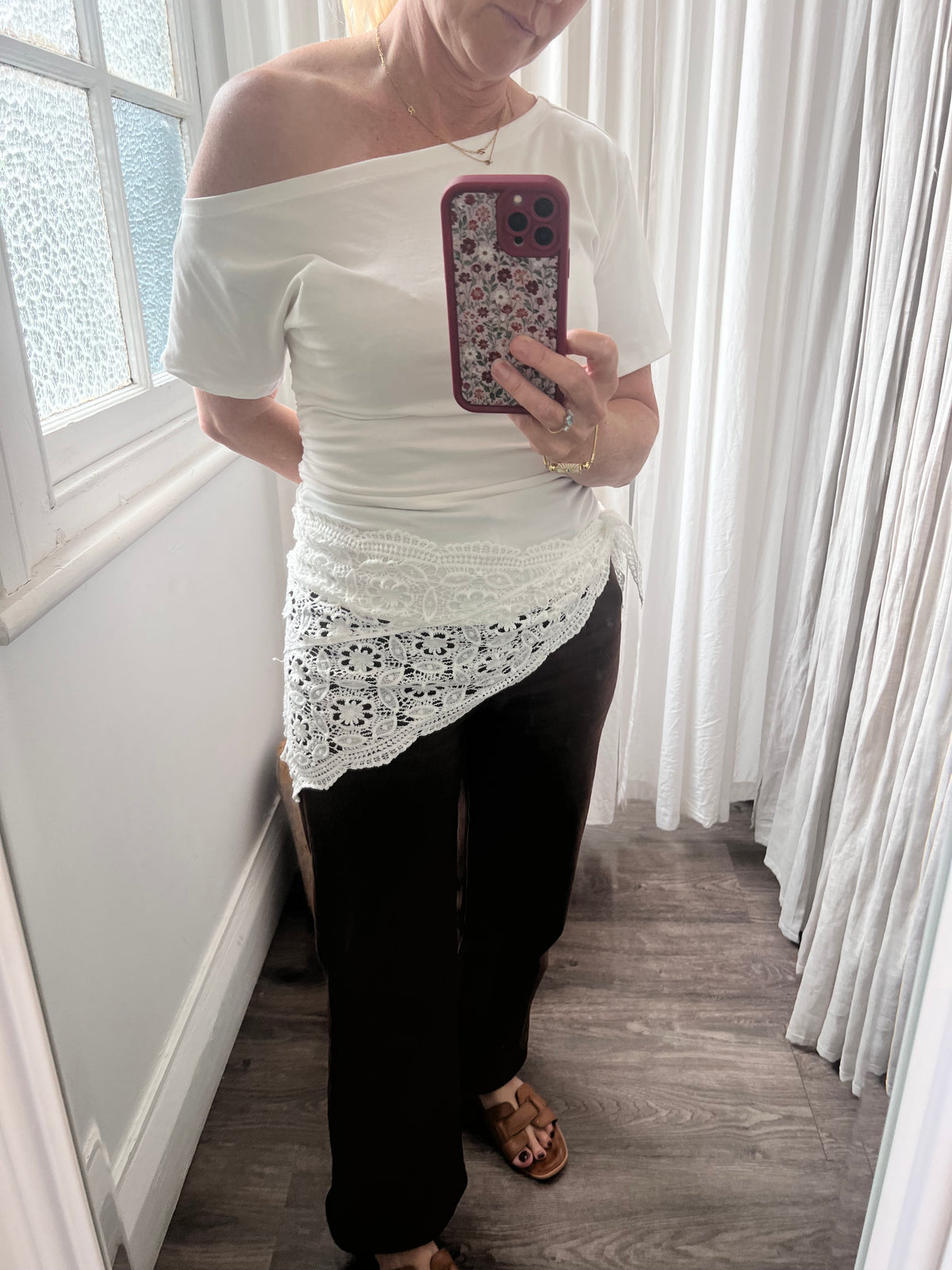 Olivia Lace Scarf