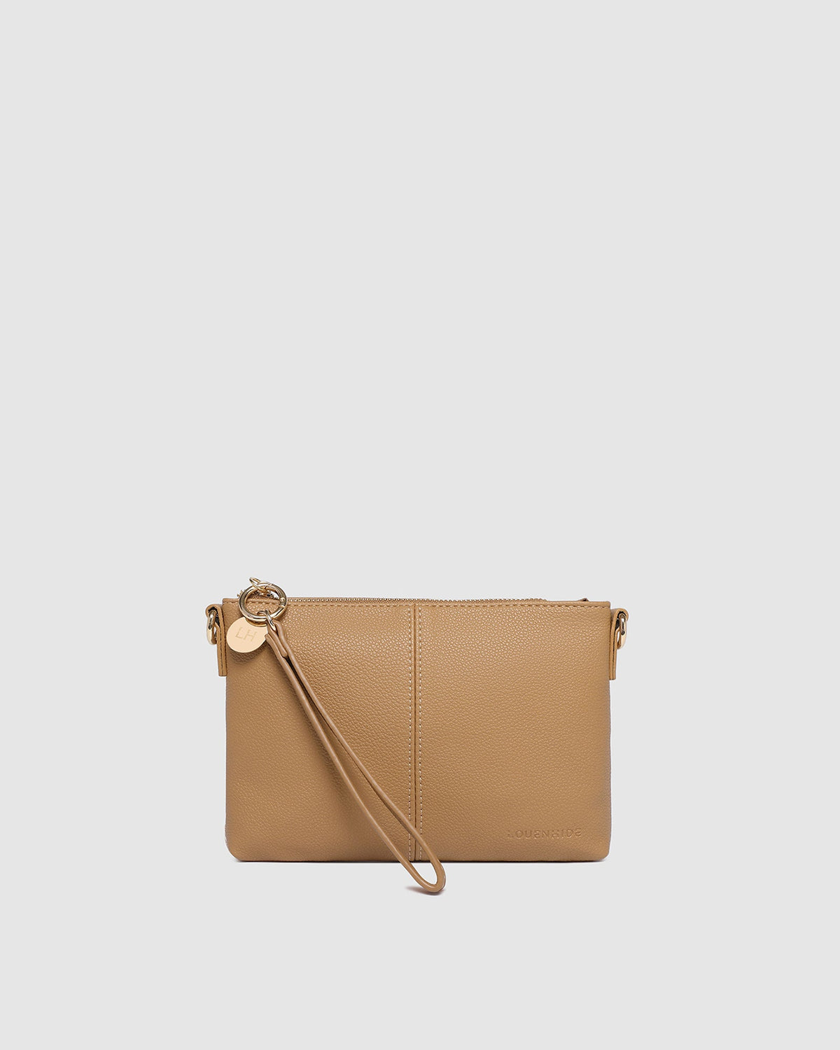 Baby Sophie Crossbody Bag – Caramel Vegan Leather Crossbody