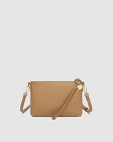Baby Sophie Crossbody Bag – Caramel Vegan Leather Crossbody