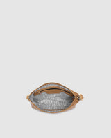 Baby Sophie Crossbody Bag – Caramel Vegan Leather Crossbody