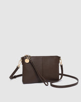 Baby Sophie Crossbody Bag – Chocolate Vegan Leather Crossbody