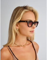 Nightglow Sunglasses – Chestnut Cat-Eye Sunglasses