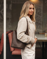 Miranda Bucket Bag – Chocolate Bucket Shoulder Bag