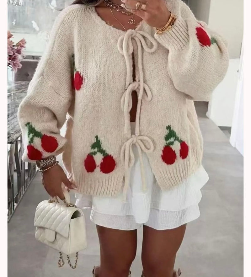 Cherry Cardi