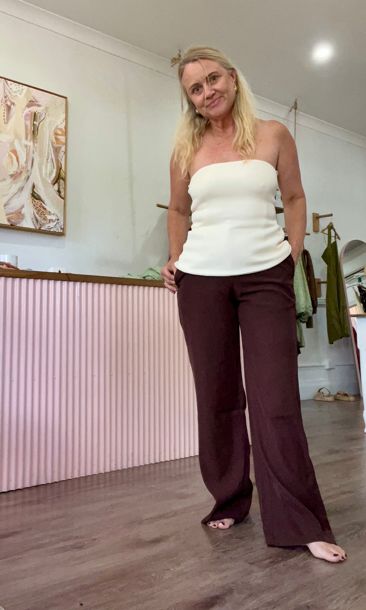 Strapless May Top