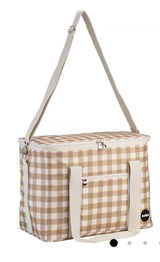 Picnic Bag Cooler Olive Check Kollab
