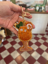 Drink beaded keychain by Zoda