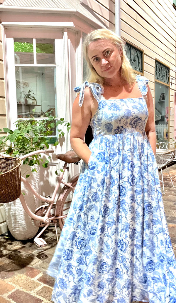 Lyla Blue Dress