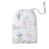 Sweet Swallows Organic Fitted Cot Sheet