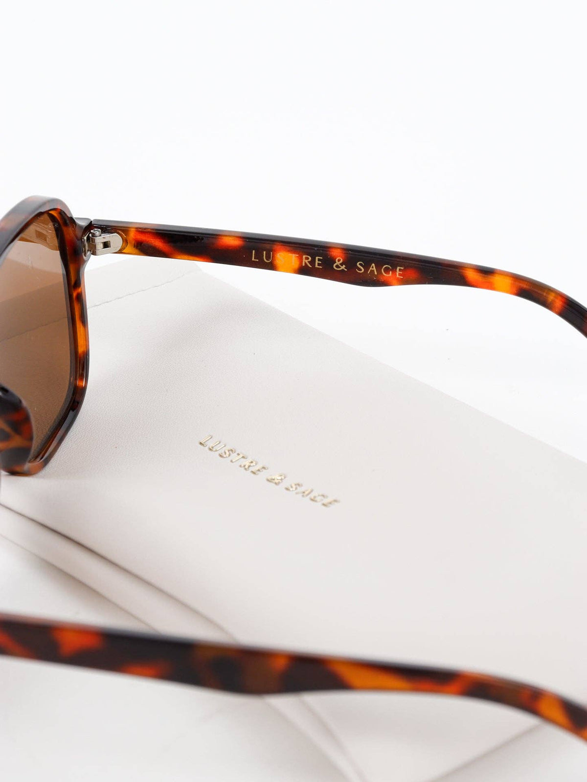 Giselle Aviator Sunglasses in Tortoiseshell