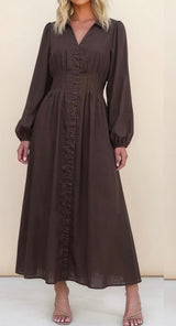 Izzy Chocolate Dress