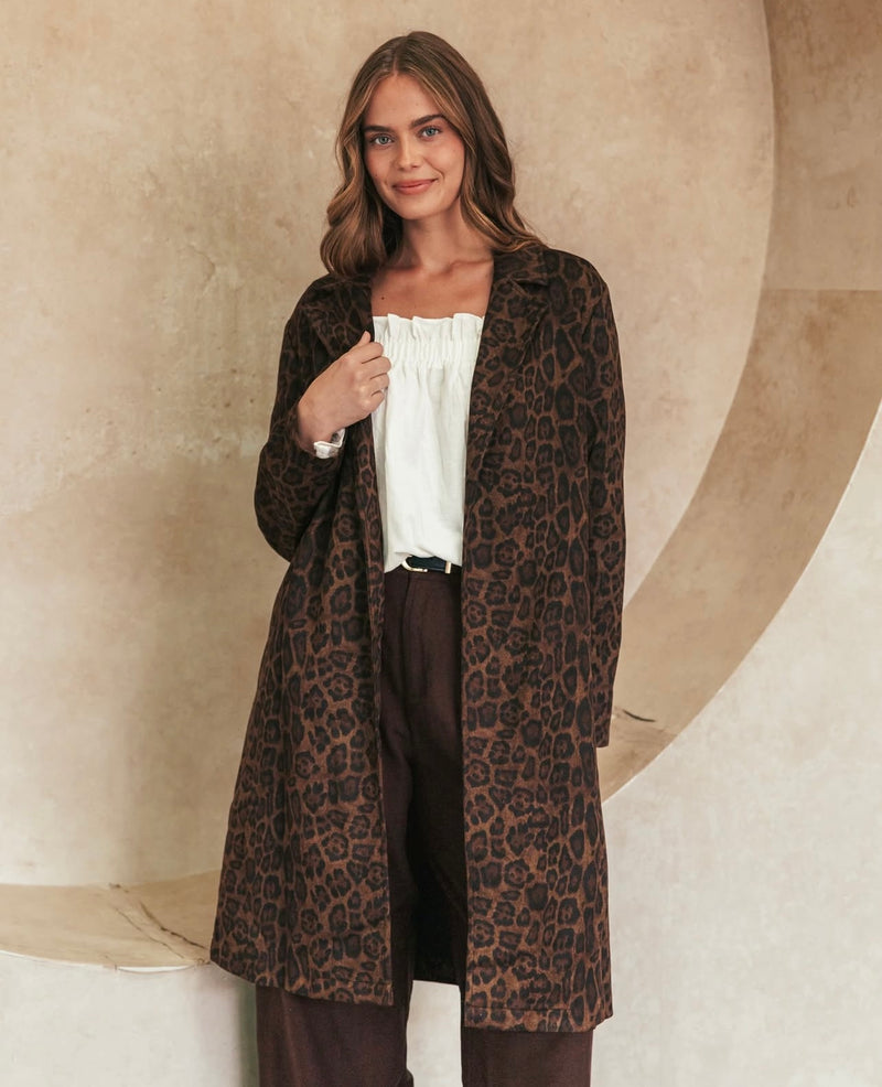 Kiara Leopard Jacket