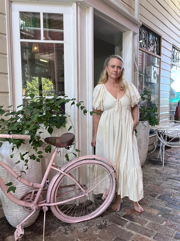 Emerson Beige Dress