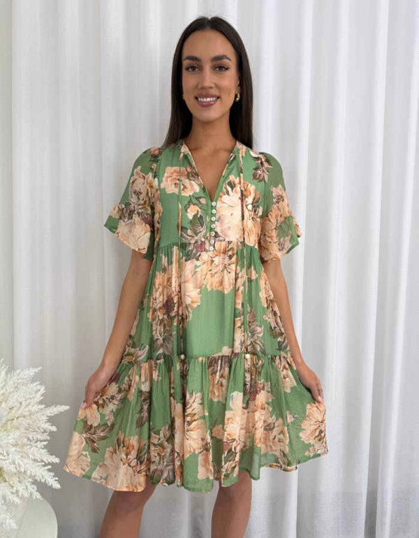 Stellar Floral Dress