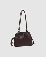 Yumi Crossbody Bag – Chocolate Convertible Clutch